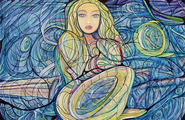 Oil Painting on Canvas,
Original Art For Sale.